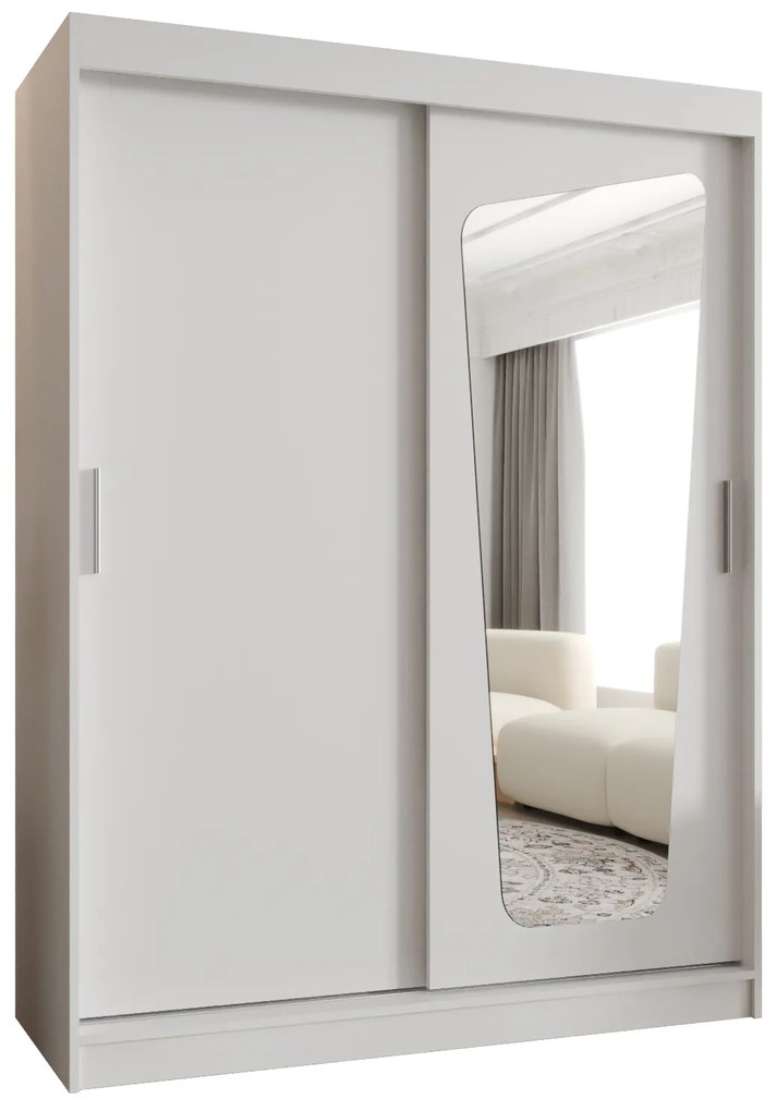 Dulap de haine 150 cm Mokka (alb). 1126028