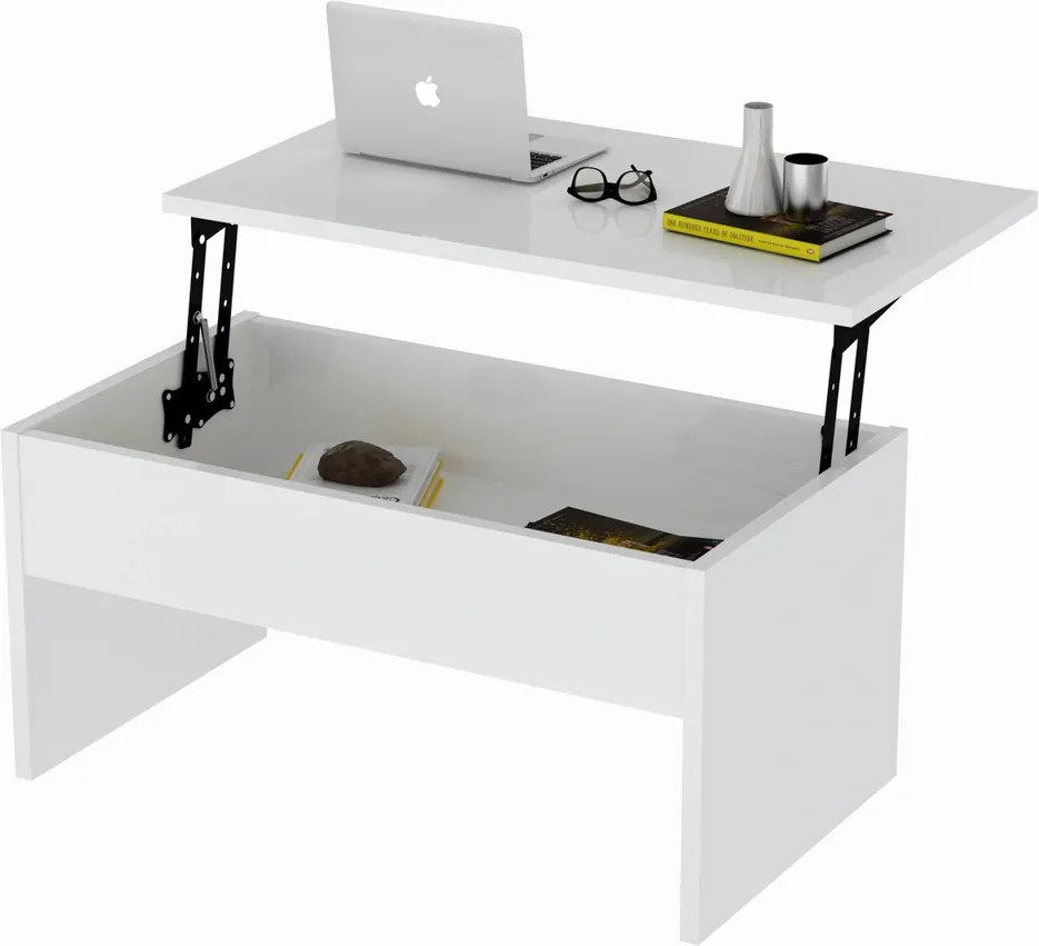 Măsuță de cafea Akilli White