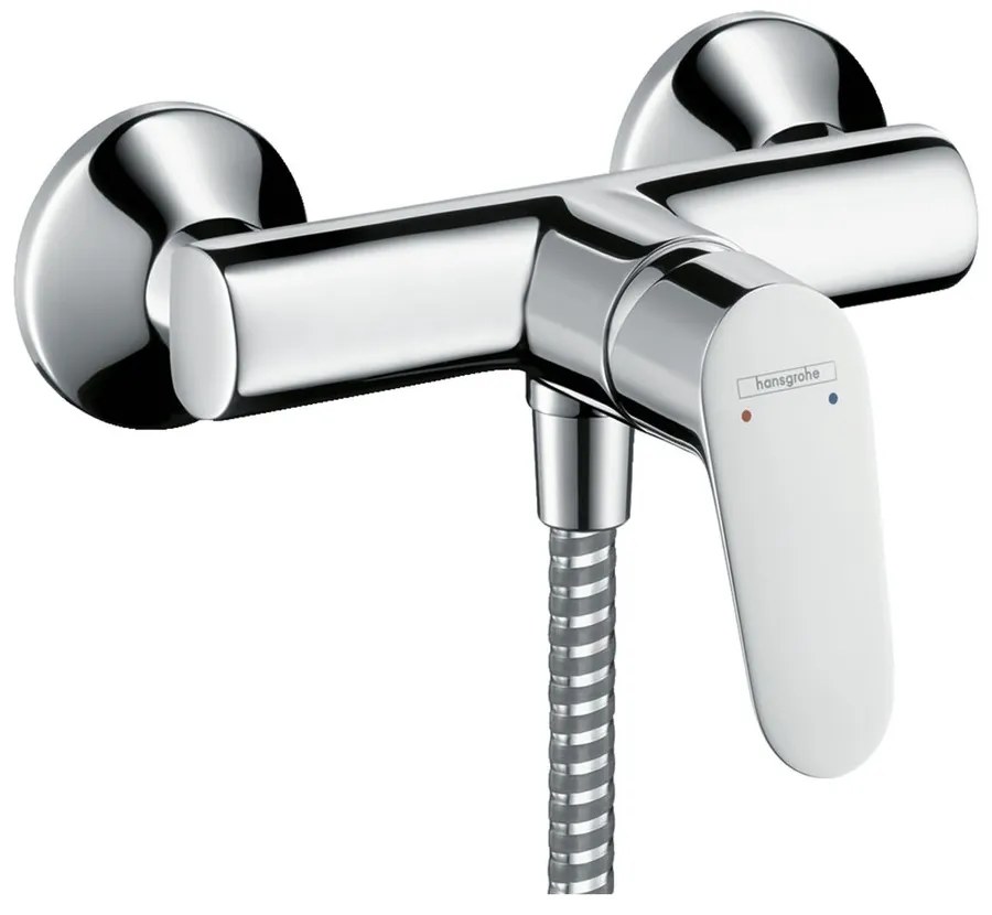 Baterie dus monocomanda Hansgrohe Focus E2 crom lucios