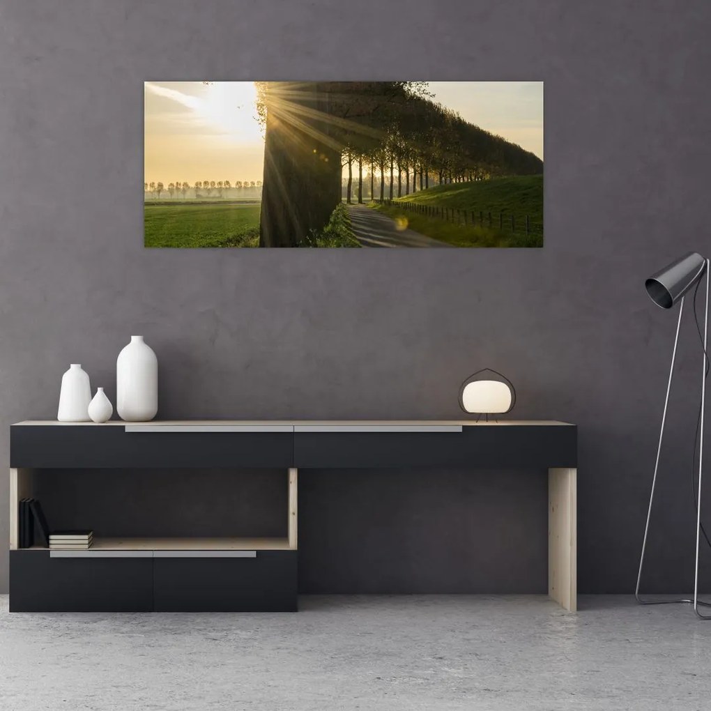 Tablou cu alee (120x50 cm)