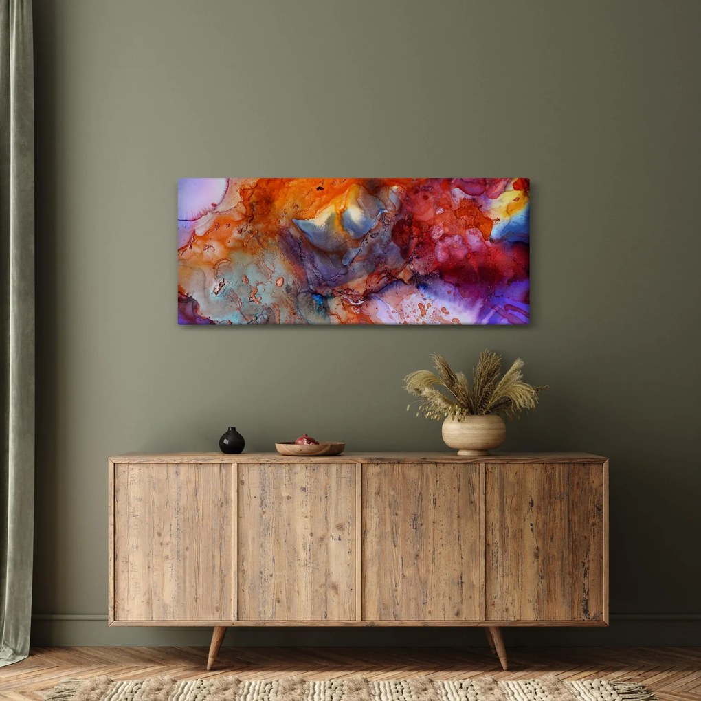 Tablou - Abstract Ink Art (120x50 cm)