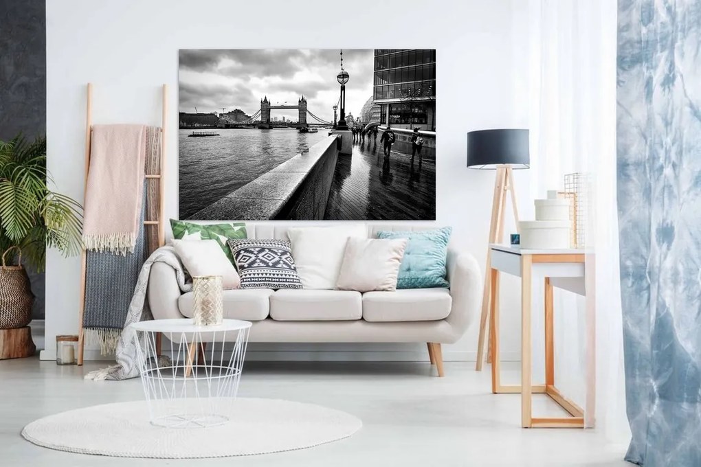 Tablou Urban canvas podul Tower Bridge - 80x50cm