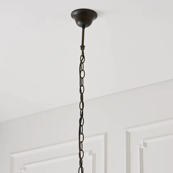 Endon 64081 - Candelabru pe lanț Tiffany DRAGONFLY 3xE27/60W/230V, diam. 41 cm