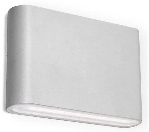 LED2 - Aplica LED exterior FLAT 2xLED/3W/230V IP65 albă