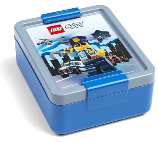 Set de sticlă de apă și cutie de gustări LEGO® City
