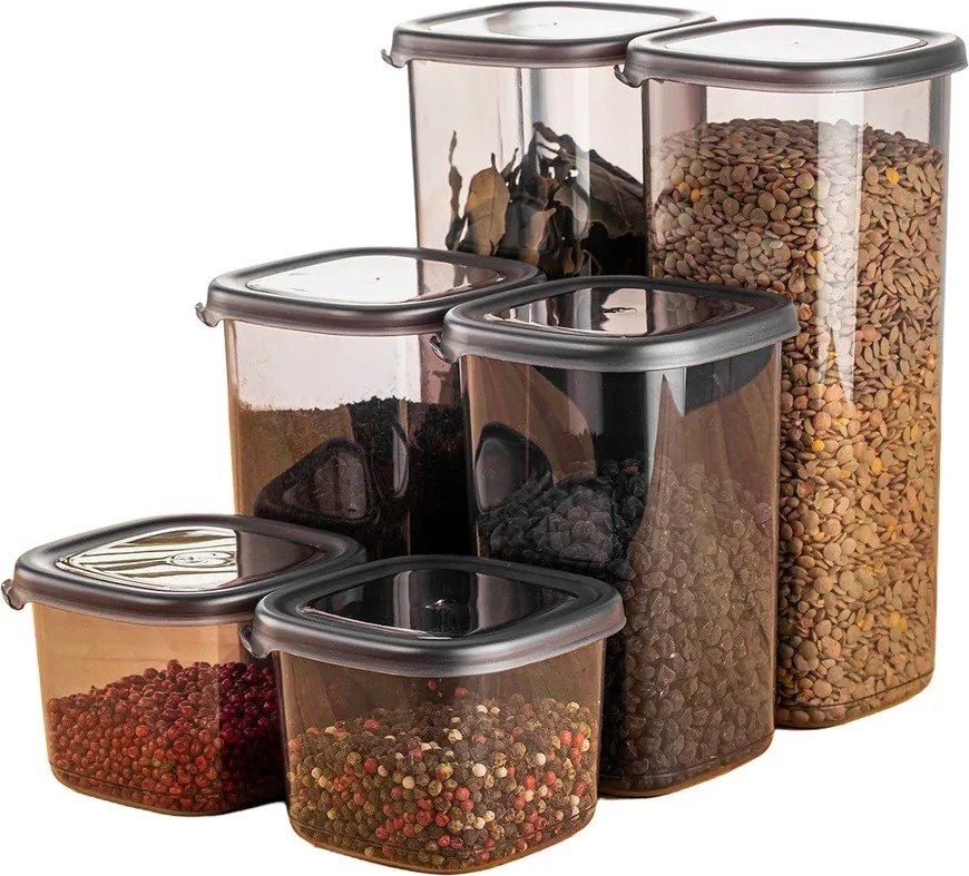 Recipiente 6 buc. pentru alimente Fresco – Hermia