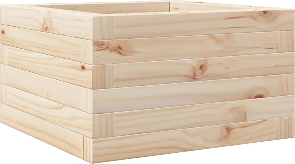 vidaXL Jardinieră de grădină, 40x40x23 cm, lemn masiv de pin