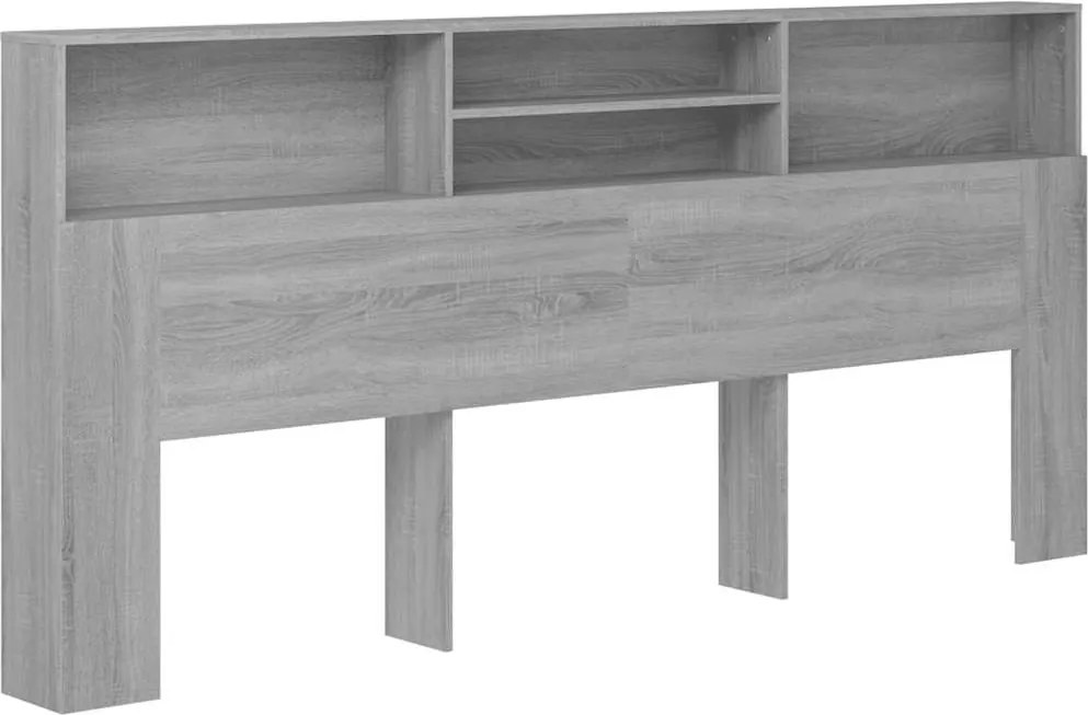 vidaXL Dulap tăblie, gri sonoma, 220x19x103,5 cm