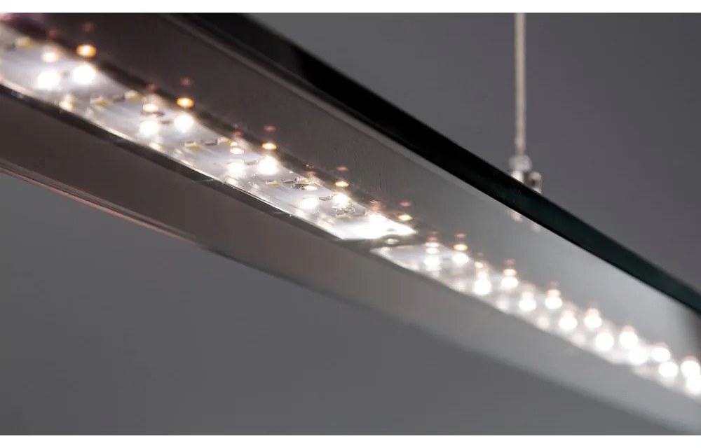 Lustră neagră LED cu intensitate reglabilă din metal Tenso – Fischer &amp; Honsel