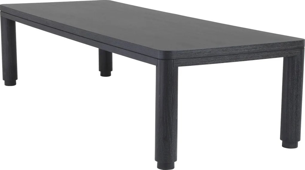 Masa design elegant LUX Atelier 300x115cm, gri carbune 113765 HZ