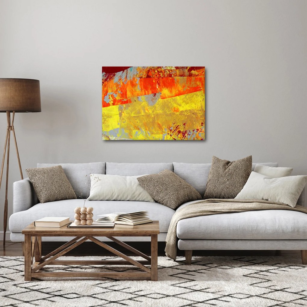 Tablou cu abstracție - pictura (70x50 cm)