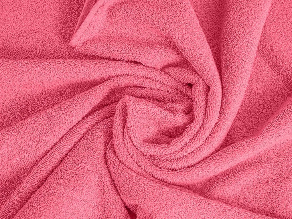 1x prosop mare CLARYSSE ELEGANCE 70x140 cm + 1x prosop CLARYSSE 60x110 cm 100% bumbac, coral