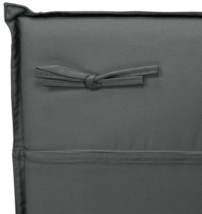 Tapițerie DIVERO pe o bancă de grădină 146 cm, antracit