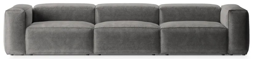 Canapea 4 locuri Bergamo velur reiat L364 cm