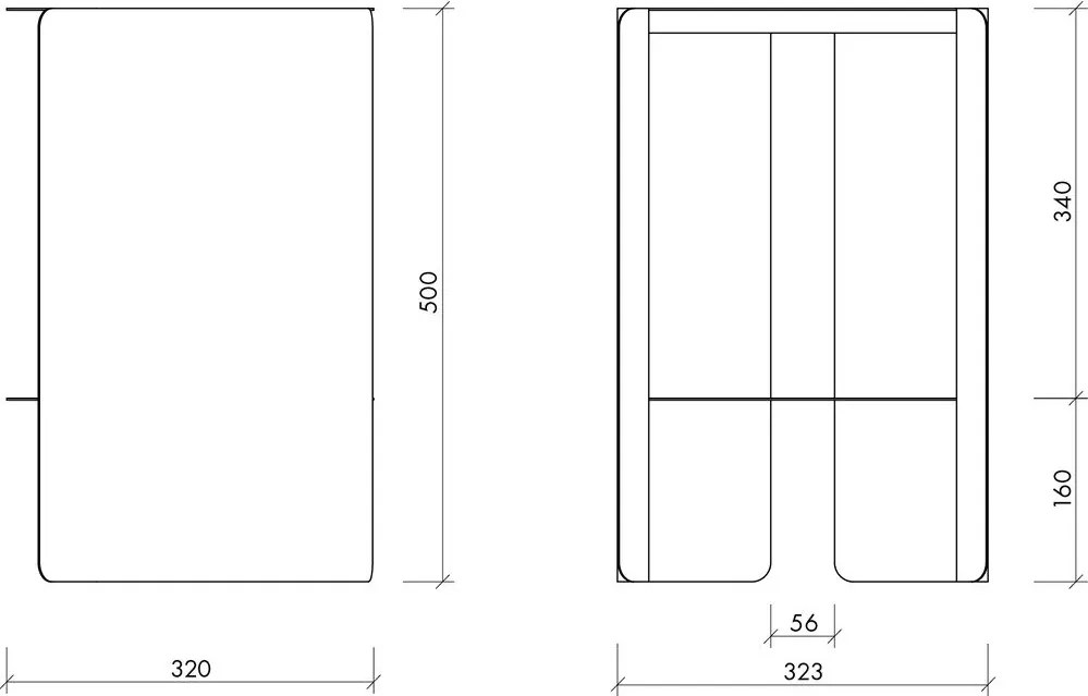 Măsuță auxiliară rotundă din oțel ø 32 cm Wa – noo.ma