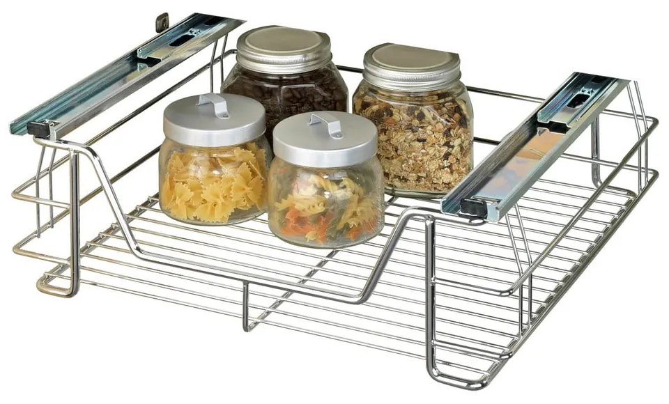 Raft extractabil din oțel inoxidabil Maximex Slide, 51 x 40 cm