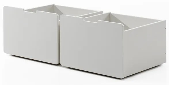 PINO SET DE 2 SERTARE PENTRU Pat copii MATRIMONIAL H85CM ALB