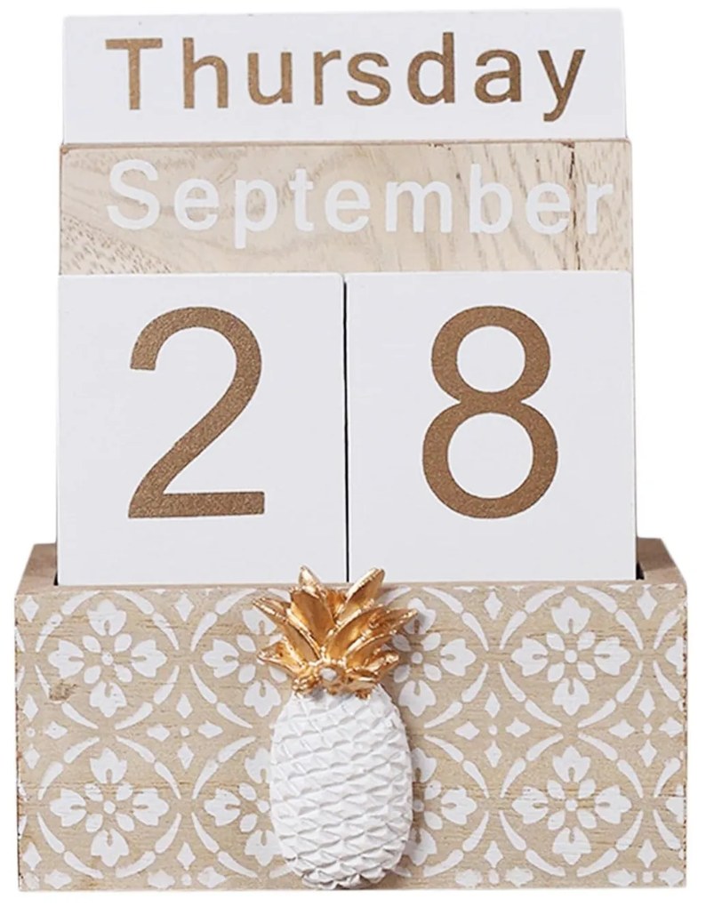 Calendar din lemn TEXAS, 11x14cm