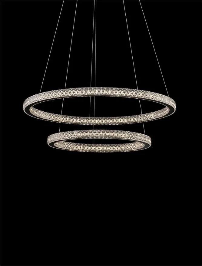 Lustra LED suspendata moderna design elegant GINEVRA 54W