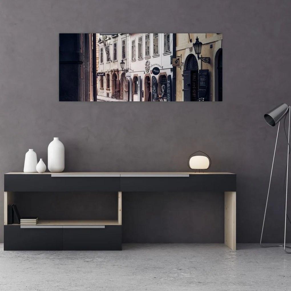Tablou - Strada din Praga (120x50 cm)