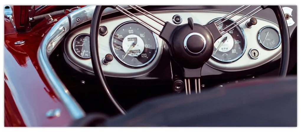 Tablou - Automobil (120x50 cm)