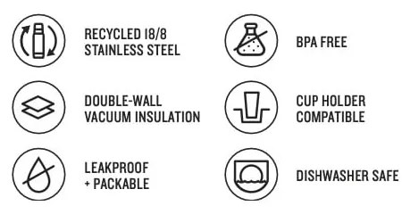 Sticlă termică roz-deschis din oțel inoxidabil 600 ml All Day Slim Bottle Rose Quartz – Stanley