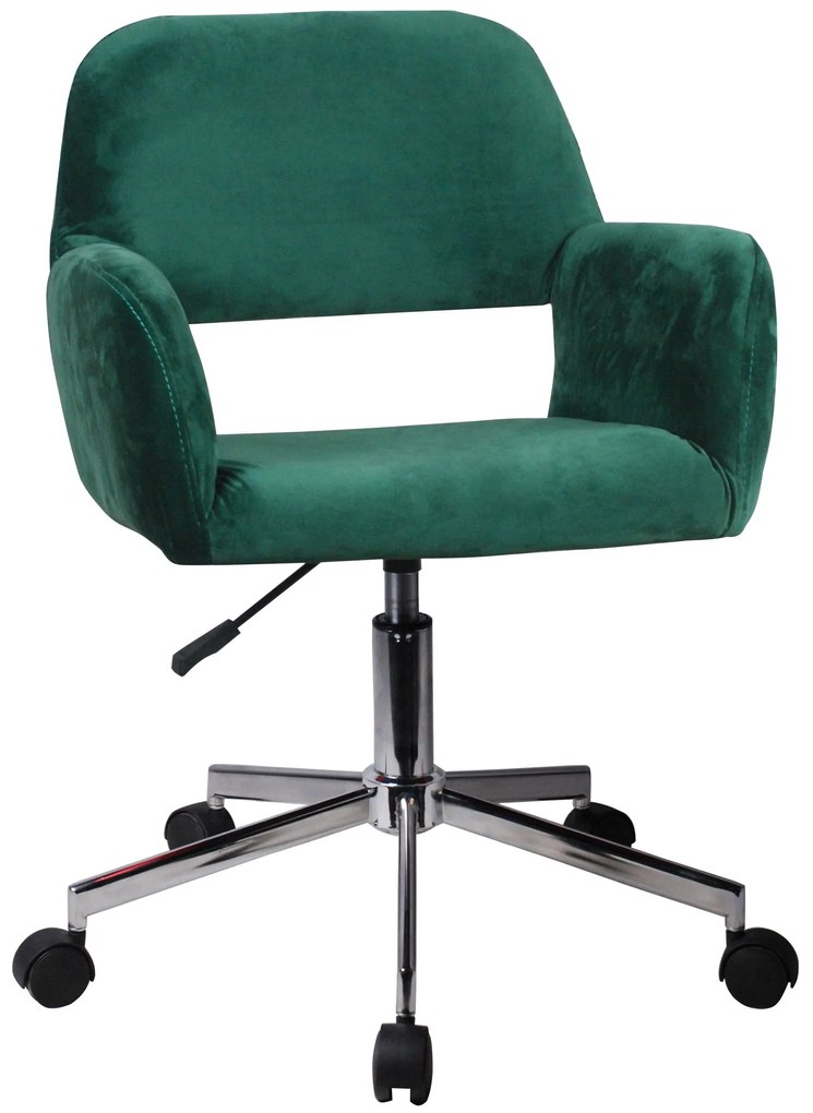 Scaun de birou Odalis (Verde închis). 1069470