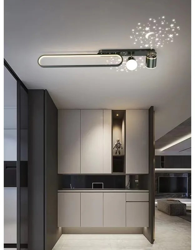 Plafoniera LED Cu Cer Instelat, Elit'S,58W