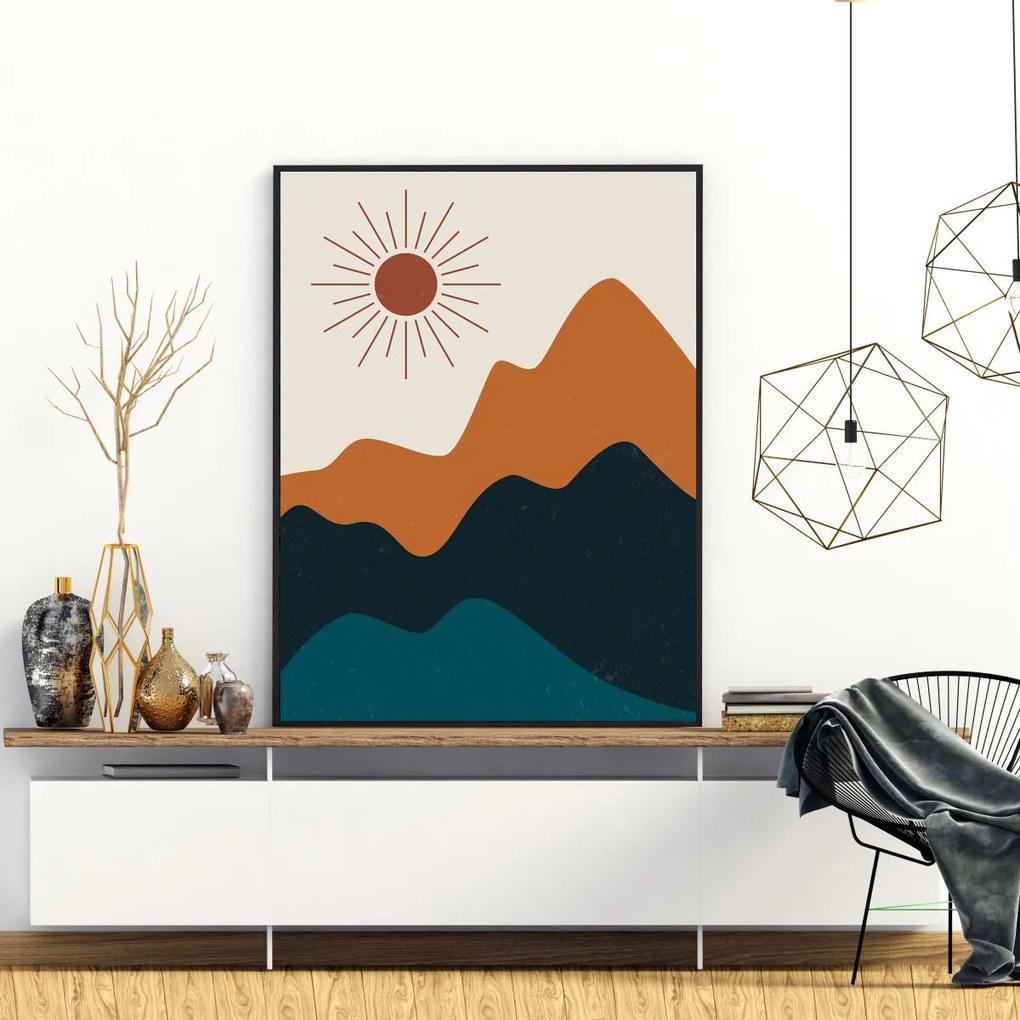 Poster - Munții (A4)