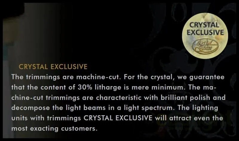 Lustra, Pendul Cristal Bohemia Exclusive SMALL GAME 07-01