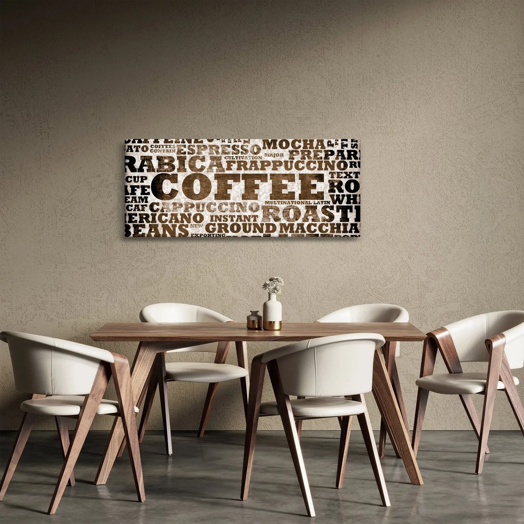 Tablou - Cafea (120x50 cm)