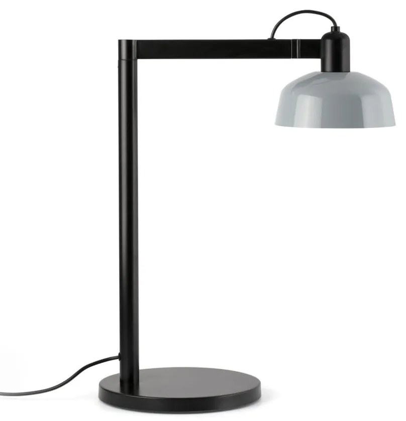 Veioza de birou metal TATAWIN negru, blue