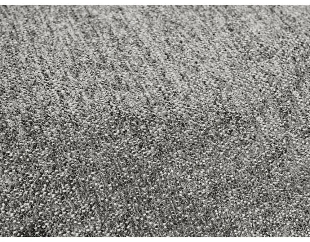 Colțar gri închis extensibil/cu spațiu de depozitare cu tapițerie din chenille (cu colț pe partea dreaptă/cu șezlong) Everest – Bobochic Paris