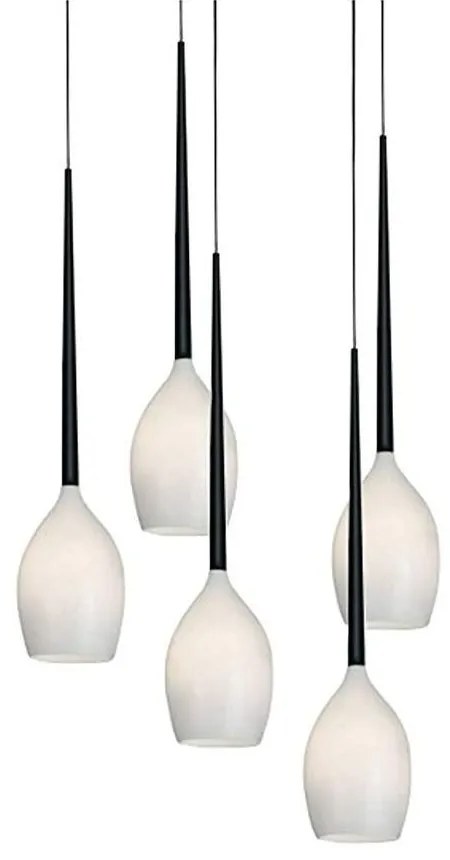Lustra moderna Izza 5 white