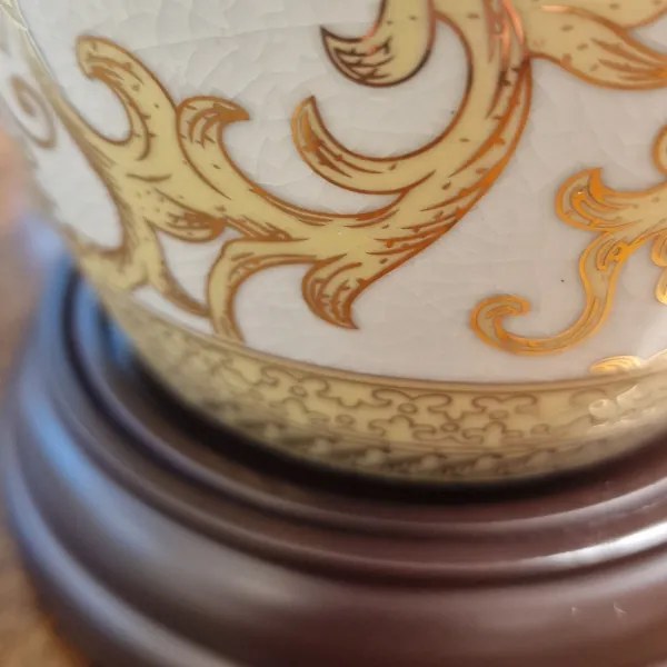 Lampă de masă Elstead GOLD-THISTLE-TL GOLDTHISTLE 1xE27/60W/230V