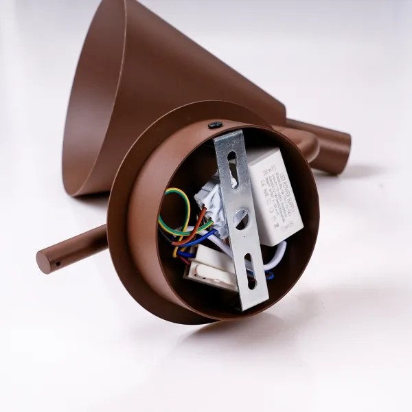 Lampă LED de perete Brilagi LUCERA LED/3W/230V maro