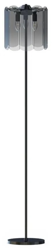 Lampadar, Lampa de podea moderna Nira negru