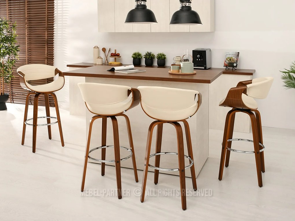 Scaun Bjorn H (crem + nuc). 1110654