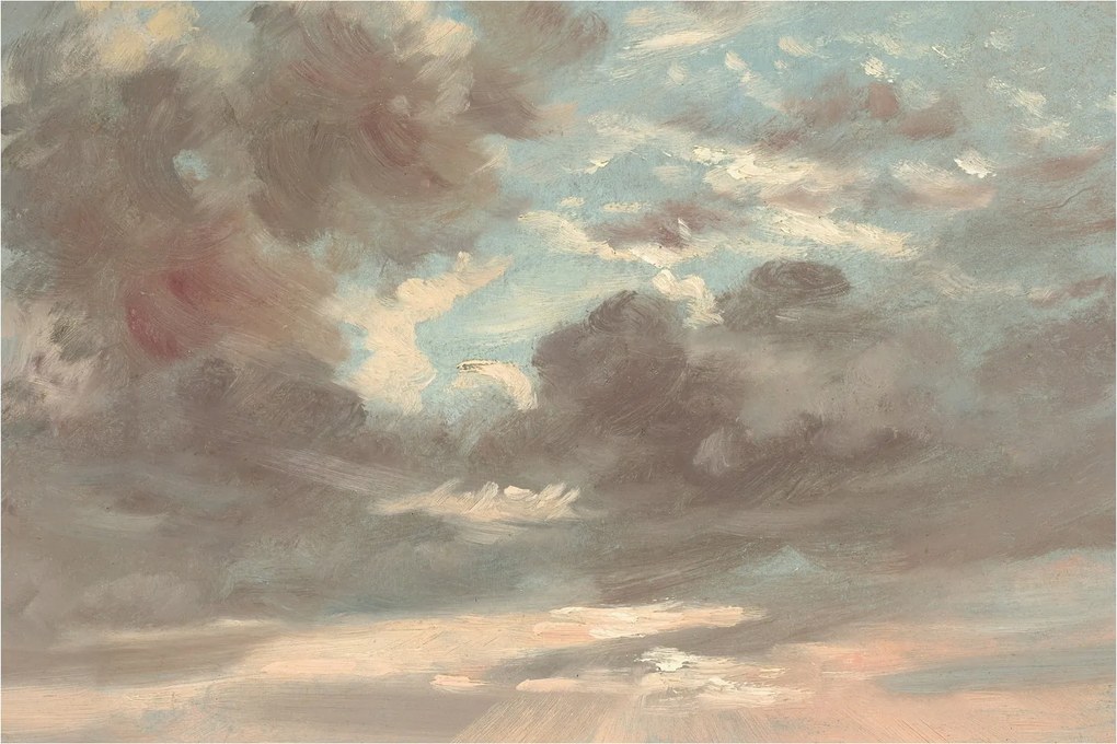 Tablou - John Constable, Cloud Study Stormy Sunset, reproducere (90x60 cm)