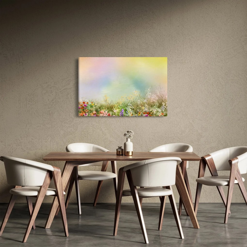 Tablou - Pajiște pictată 2 (90x60 cm)
