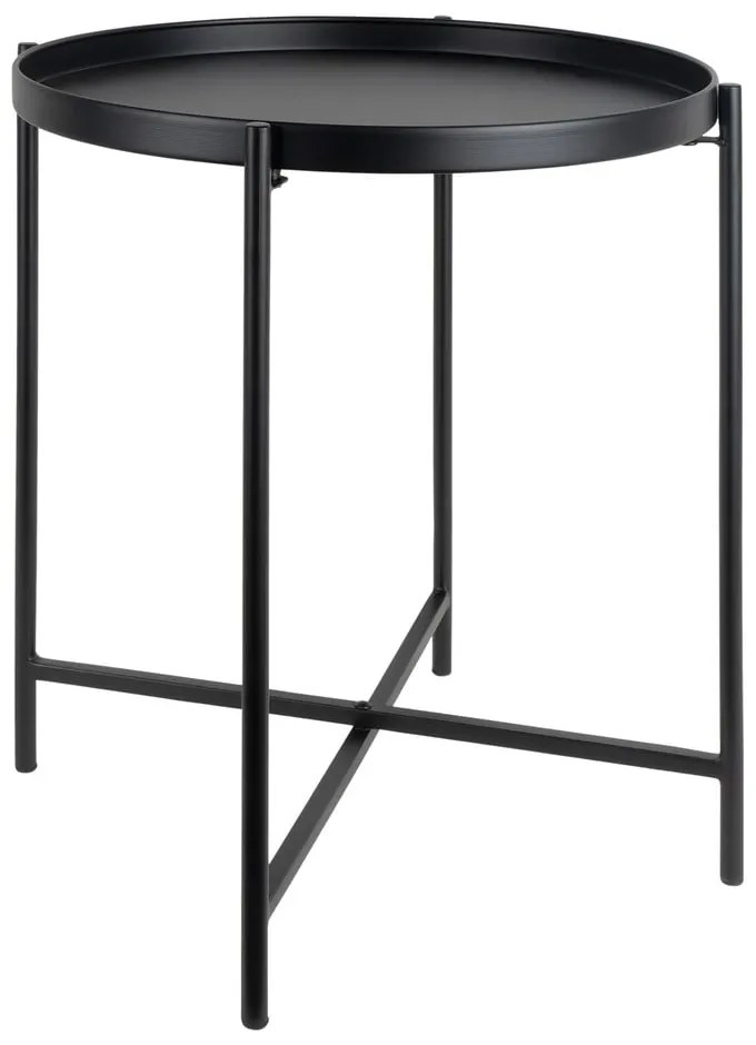 Măsuță auxiliară rotundă din metal ø 40 cm Meseta – Leitmotiv