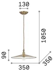 Pendul Cantina sp1, Brass