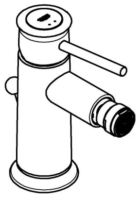 GROHE 23785000 - Baterie pentru bideu START CLASSIC, crom lucios