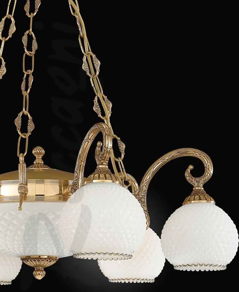 Candelabru din alama clasic 6+2L design italian 8500