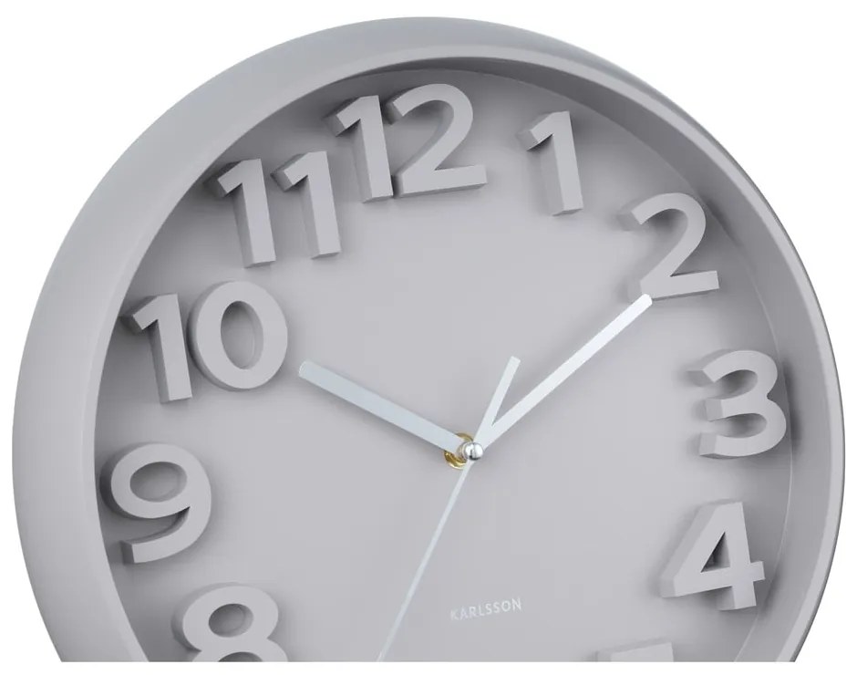 Ceas de perete ø 33,5 cm Elevated Classic Numbers – Karlsson