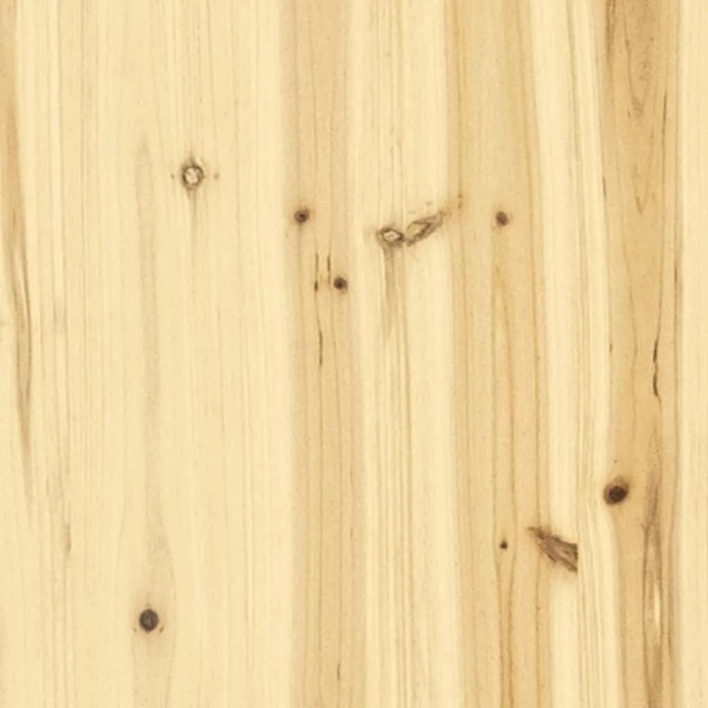 Noptiere, 2 buc., 40x30,5x35,5 cm, lemn masiv de brad 2