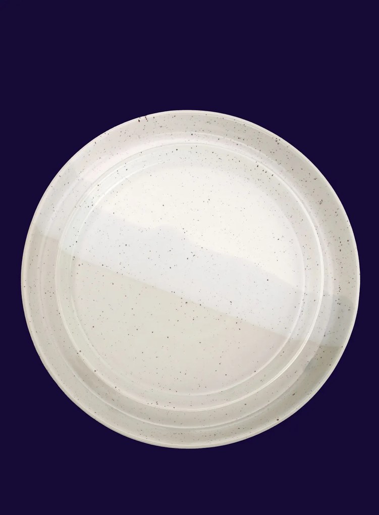 Set 2 Farfurii Artizan GRI Arhitect ( 1 Farfurie 25 cm 1 Farfurie 20 cm )