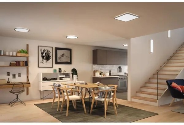 Paulmann 71009 - Panou LED 22W ATRIA 230V 4000K dimabil crom mat