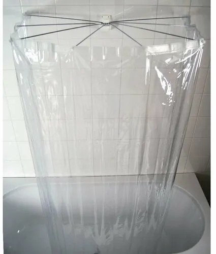 RIDDER 58200 Cabină de duș pliabilă Ombrella 100 x70 cm, transparentă