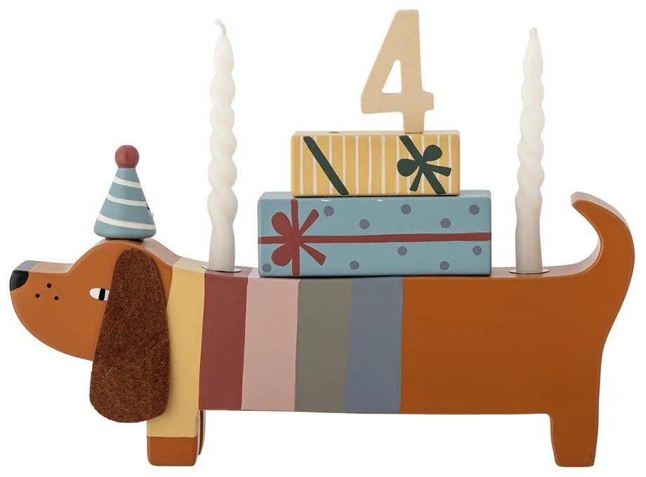 Sfeșnic din lemn Charlie – Bloomingville Mini